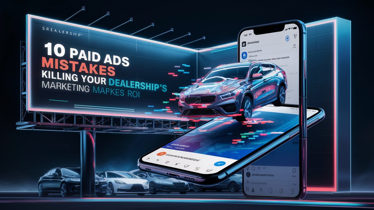 10 Paid Ads Mistakes Killing Your Dealership’s Marketing ROI